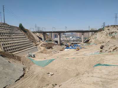 蘭州彭家坪T210號規劃路最新進度預計2019年7月道路建設工程完工_區域